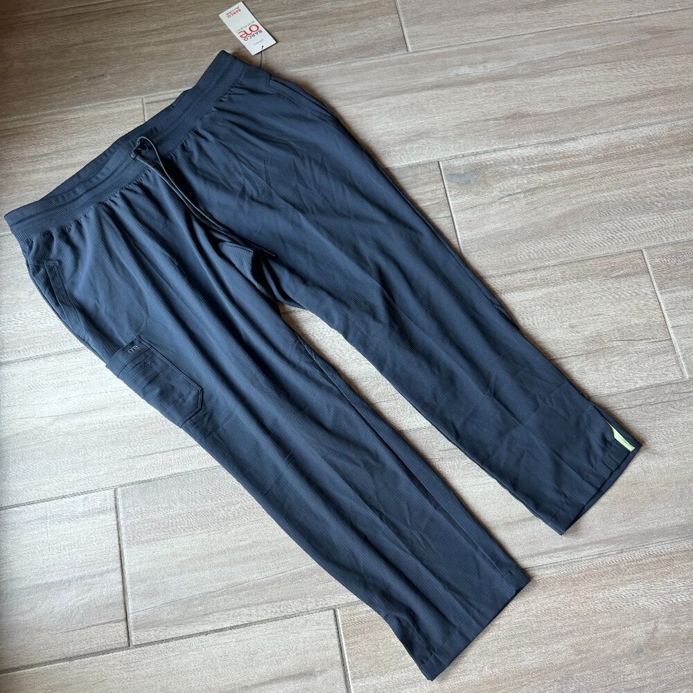 Barco One Dark Grey Ribbed Tapered Leg Pants – Women’s 3X (NWT)